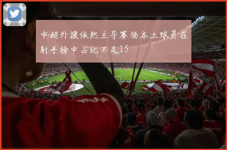 中超外援依然主导赛场本土球员在射手榜中占比不足15